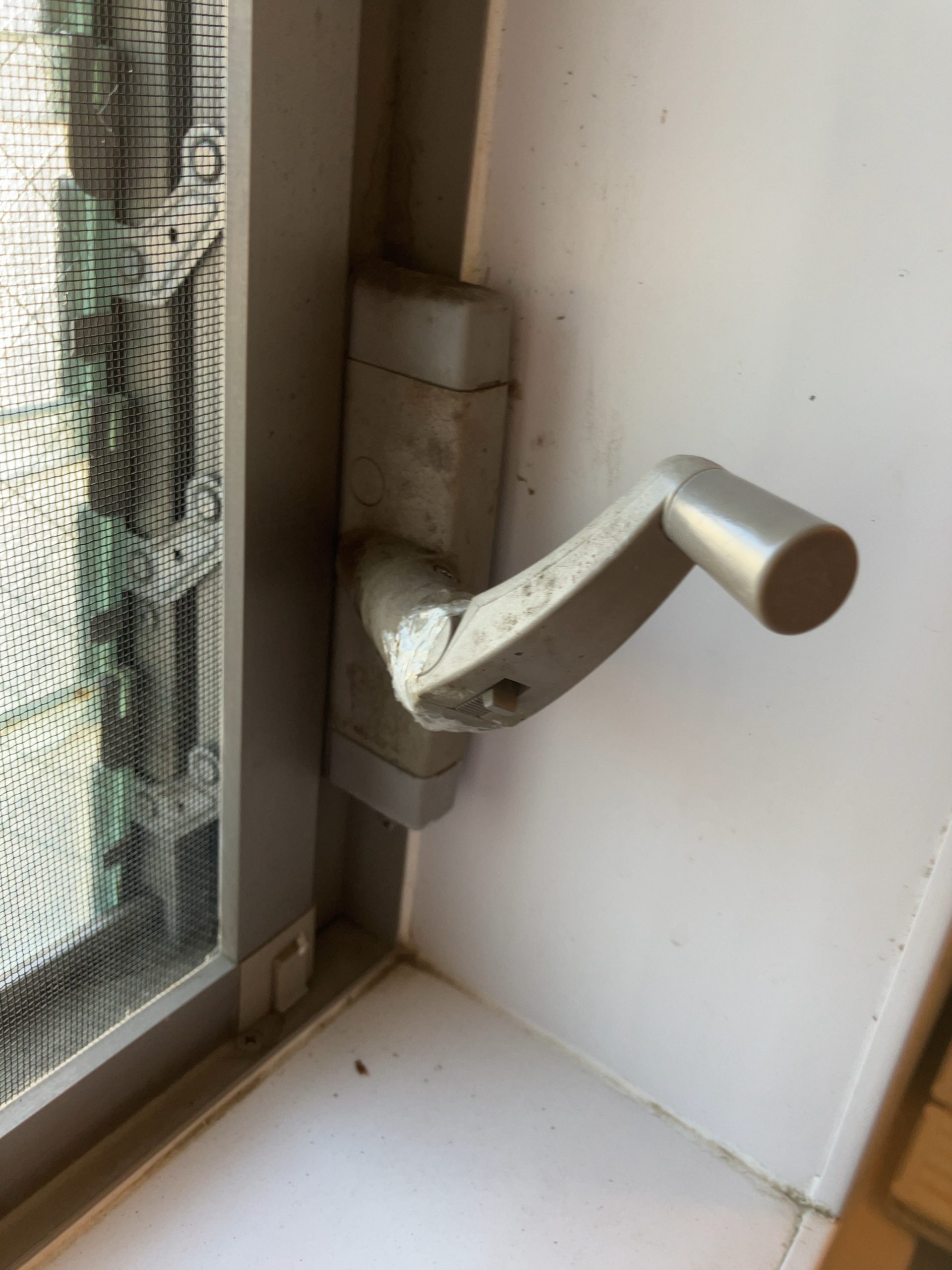 ハンドル交換前